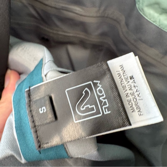 Women's 2023 Flylow Foxy Ski Snowboard Bib Greedo Turquoise EUC Small S - Picture 5 of 9